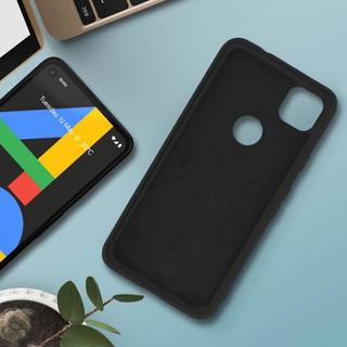 Avizar  Soft Hülle Google Pixel 4A Schwarz 