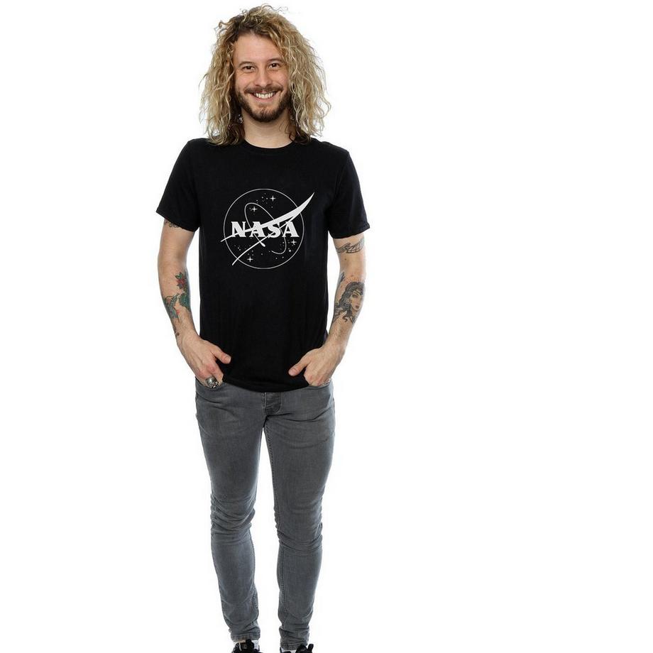 Nasa Logo Bedrucktes T-Shirt  