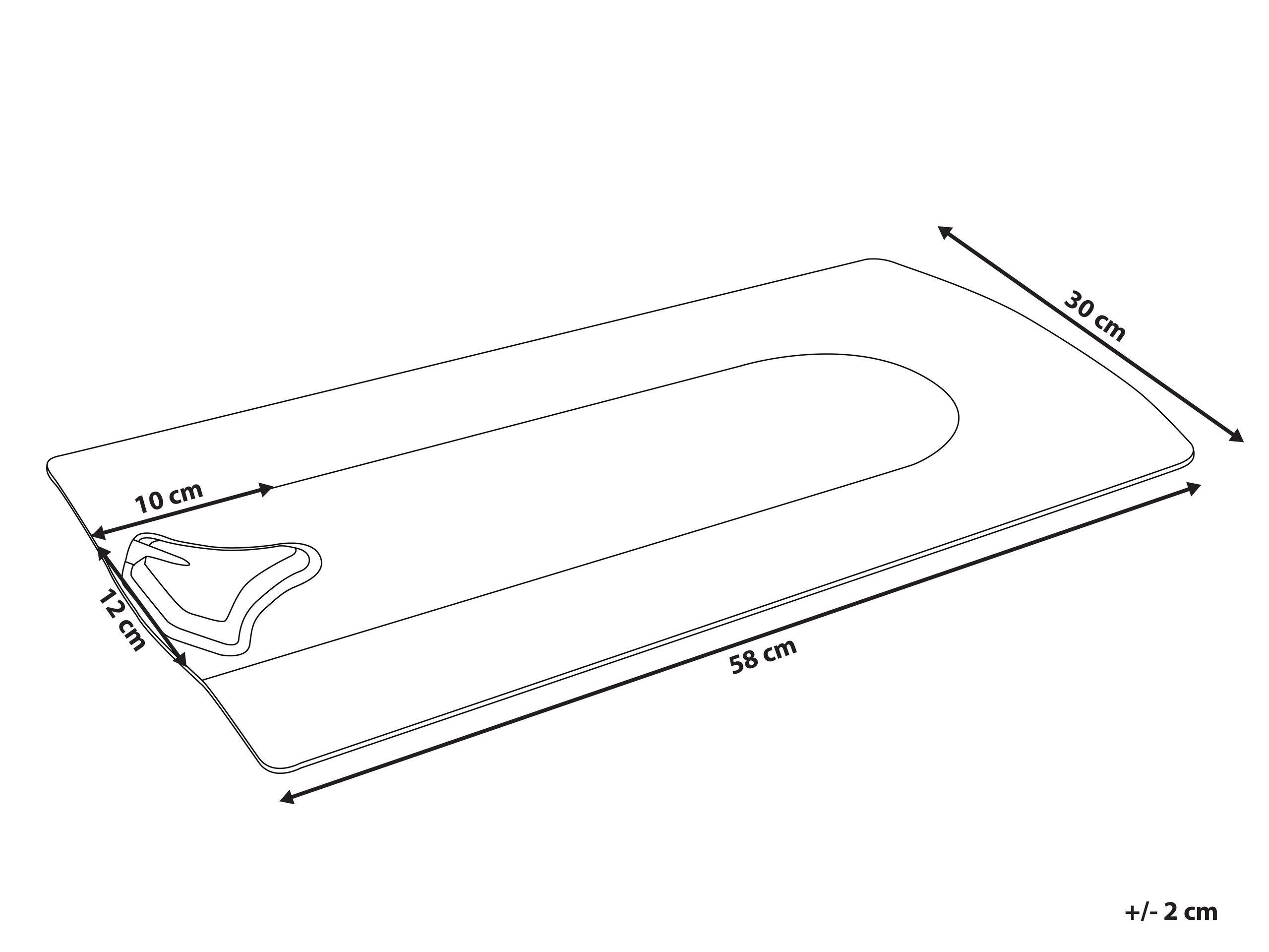 Beliani Wasserbettheizung aus Polycarbonat CALESCO  