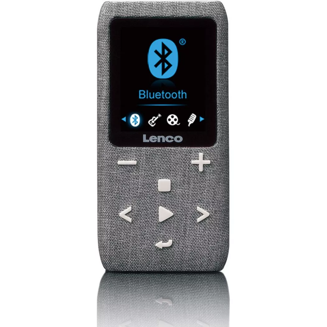 Lenco - Xemio-861 MP3 Player, Grau, 8GB, Grau