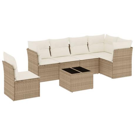 VidaXL Garten sofagarnitur poly-rattan  