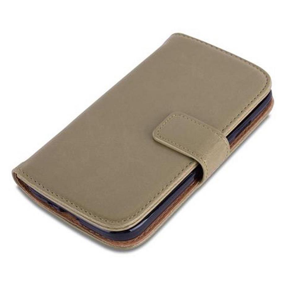 Cadorabo  Housse compatible avec Samsung Galaxy S4 - Coque de protection avec fermeture magnétique, fonction de support et compartiment pour carte 