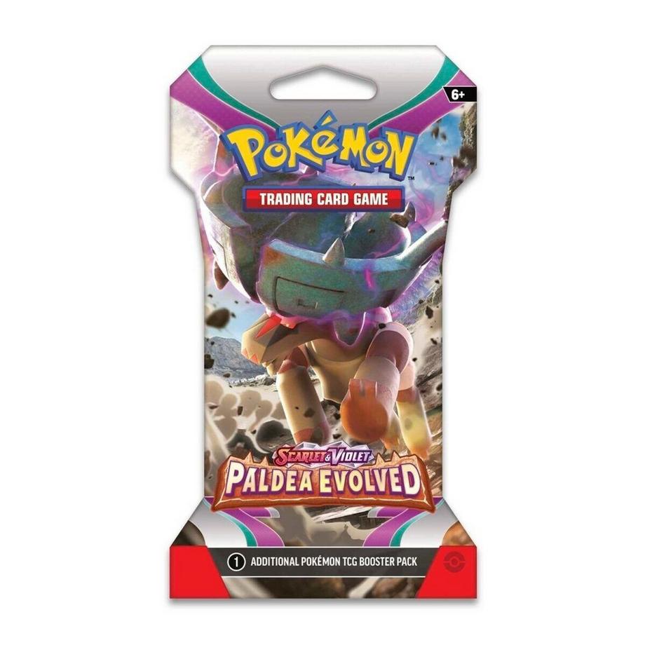 Pokemon  TCG: Scarlet & Violet - Paldea Evolved Sleeved Booster Pack (10 Cards) - EN 