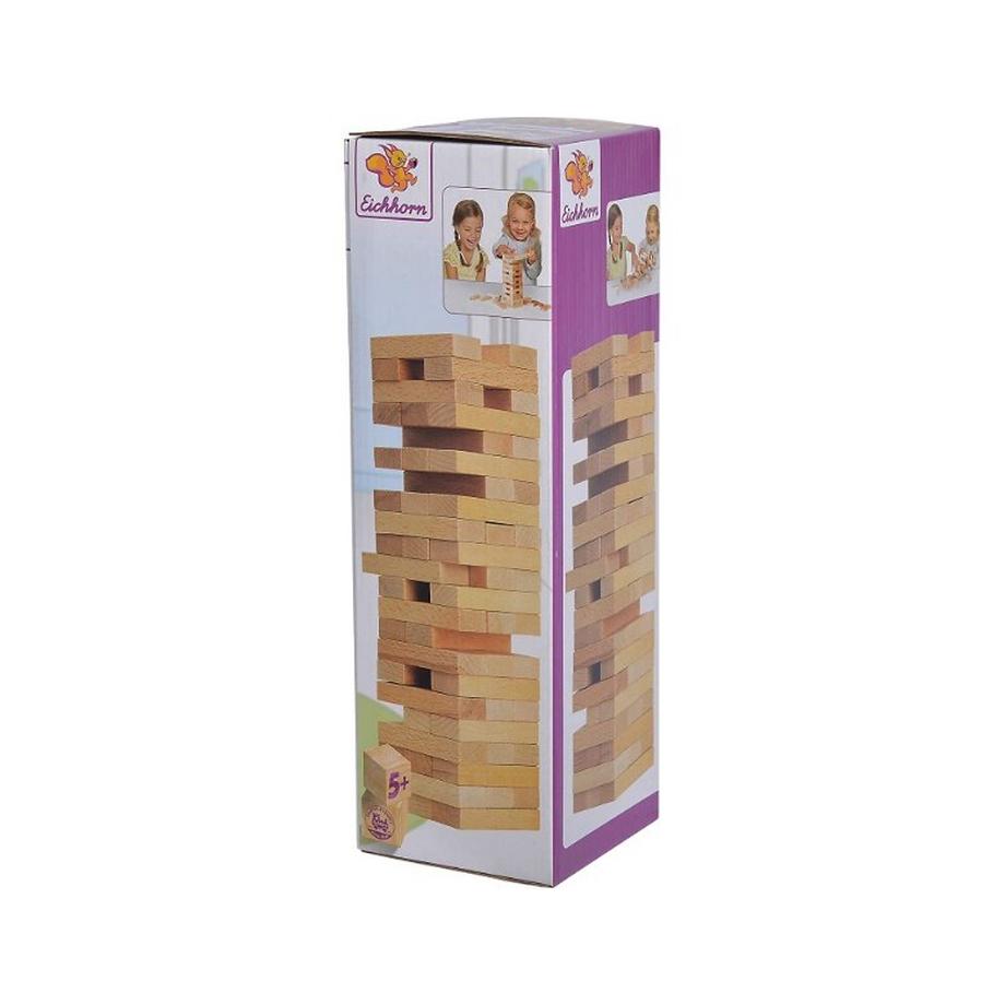 Eichhorn  Spiele Wackelturm Holz 