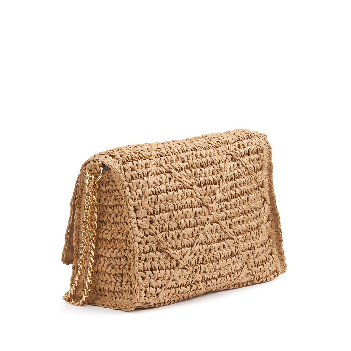 La Redoute Collections Sac tressé avec chaîne d'épaule  