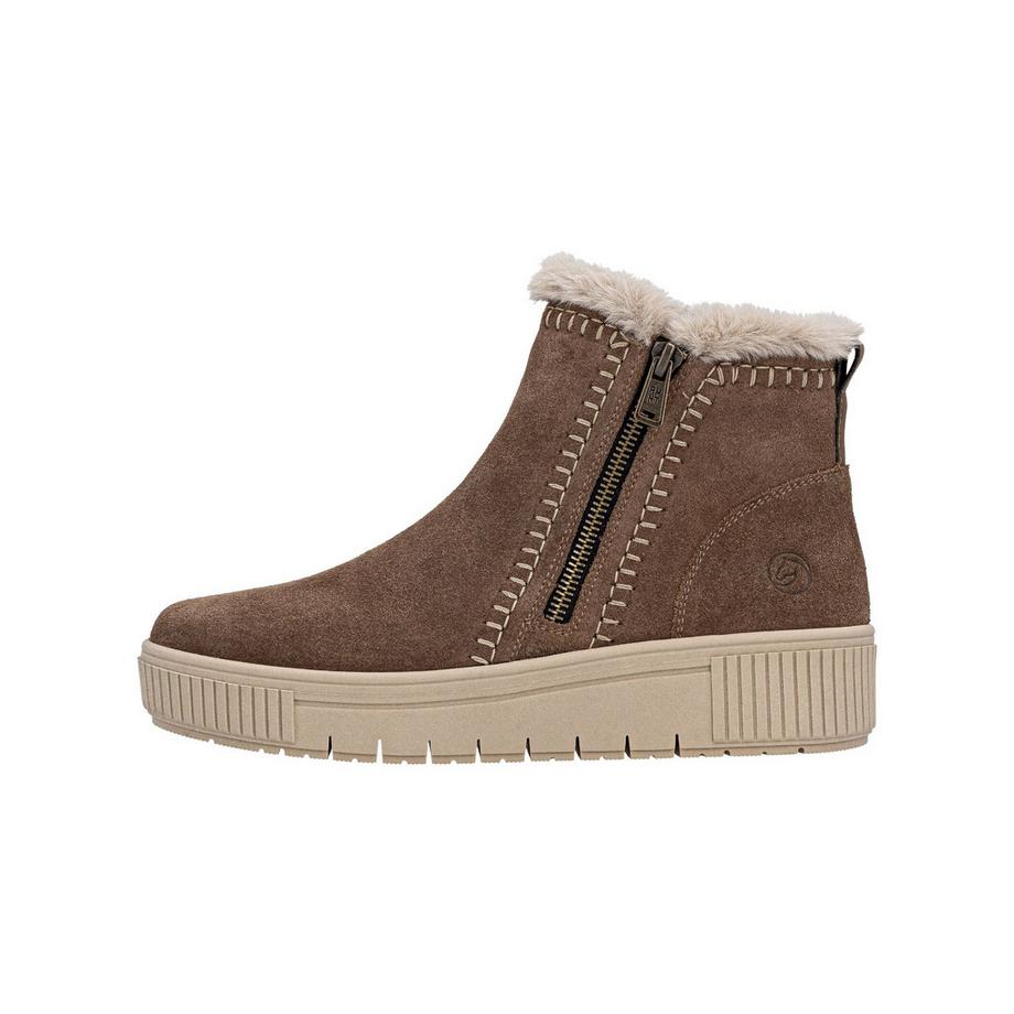 Remonte Stiefelette mit Seitenreissverschluss und Warmfutter  