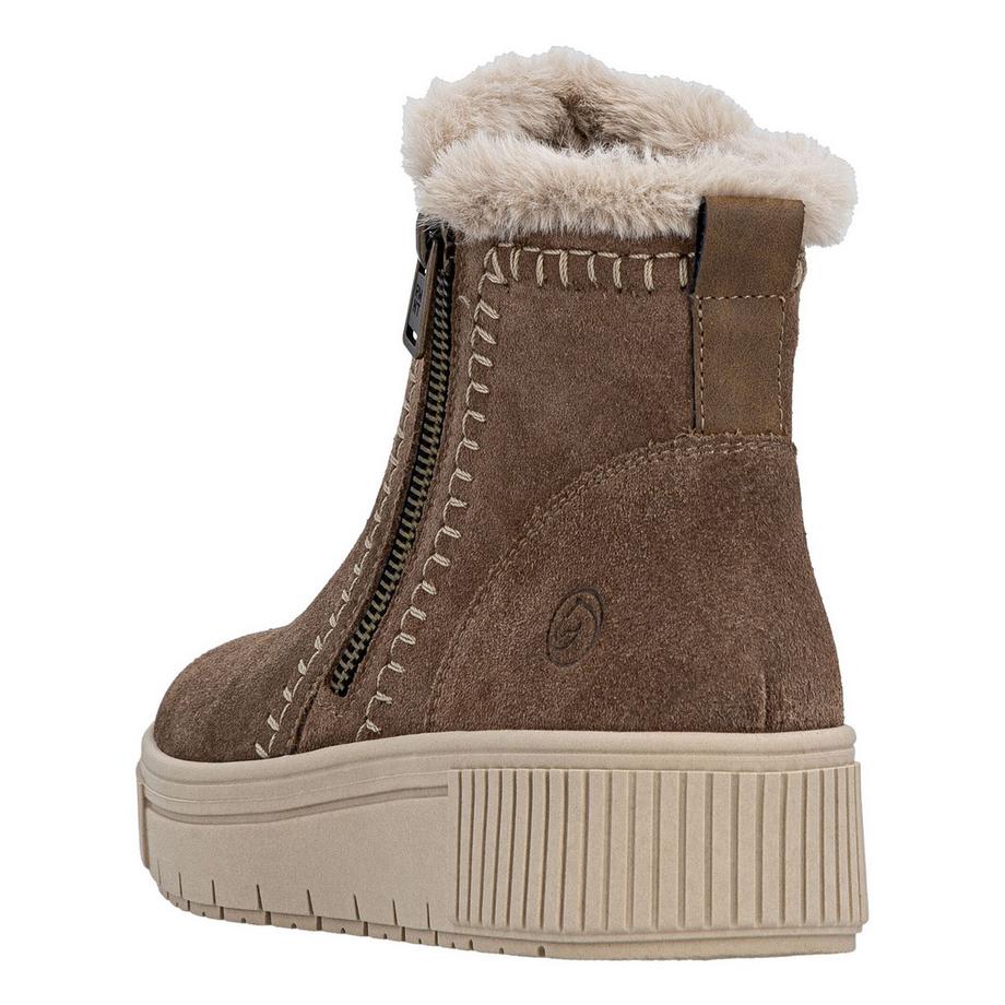Remonte Stiefelette mit Seitenreissverschluss und Warmfutter  