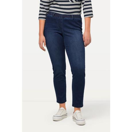 Ulla Popken  Jegging Sienna, coupe ajustée à ceinture élastique 