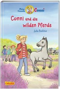 Conni Erzählbände 42: Conni und die wilden Pferde Boehme, Julia; Albrecht, Herdis (Illustrationen) Gebundene Ausgabe 