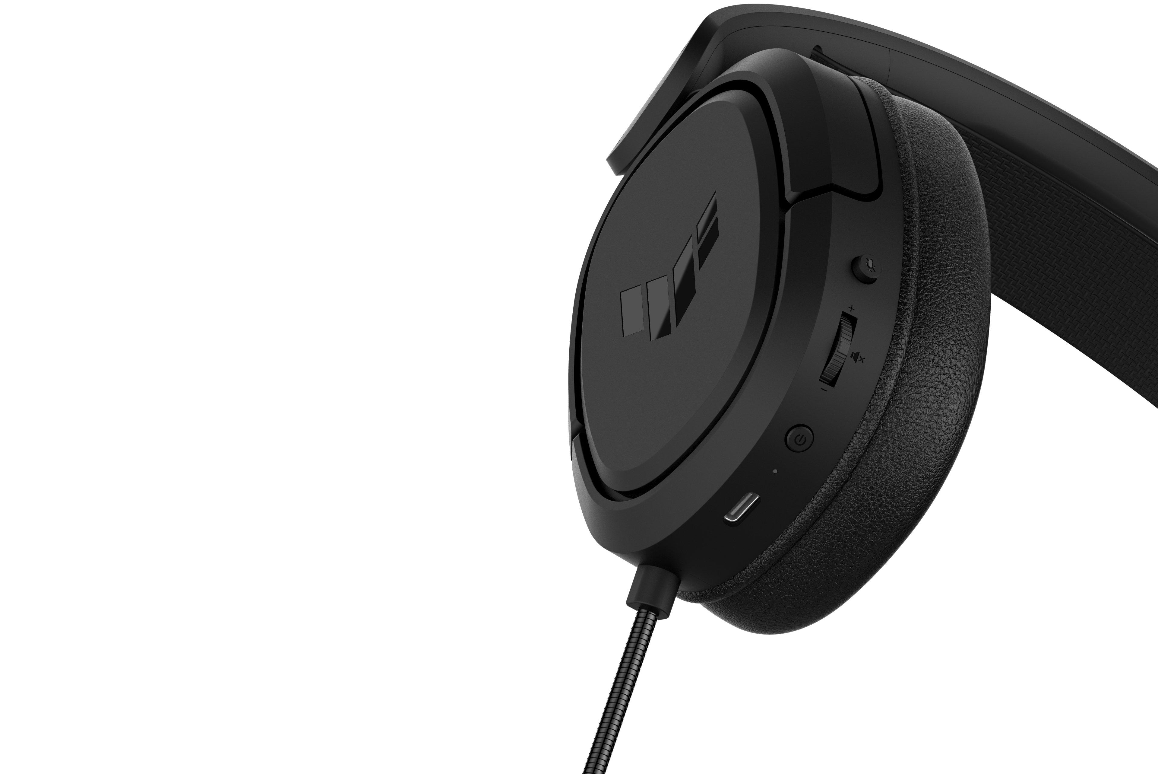 ASUS  ASUS TUF Gaming H1 Wireless Casque Sans fil Arceau Jouer USB Type-C Noir 