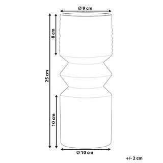 Beliani Dekoration aus Glas Modern VRADETO  