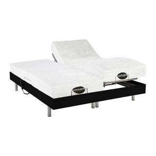 NATUREA Lit électrique relaxation tout plots matelas mémoire de forme bambou LYSIS III de NATUREA moteurs OKIN 2  