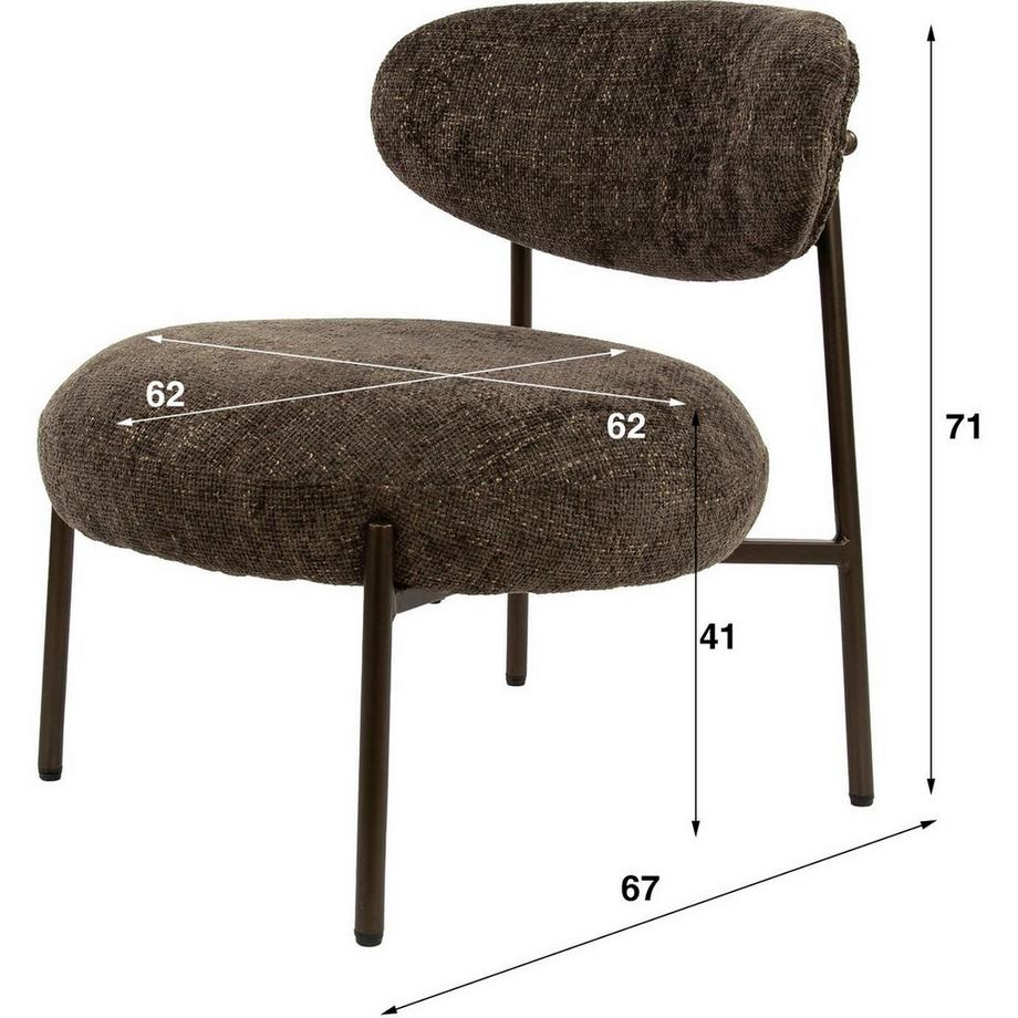 mutoni Sessel Round Tissee cargo  