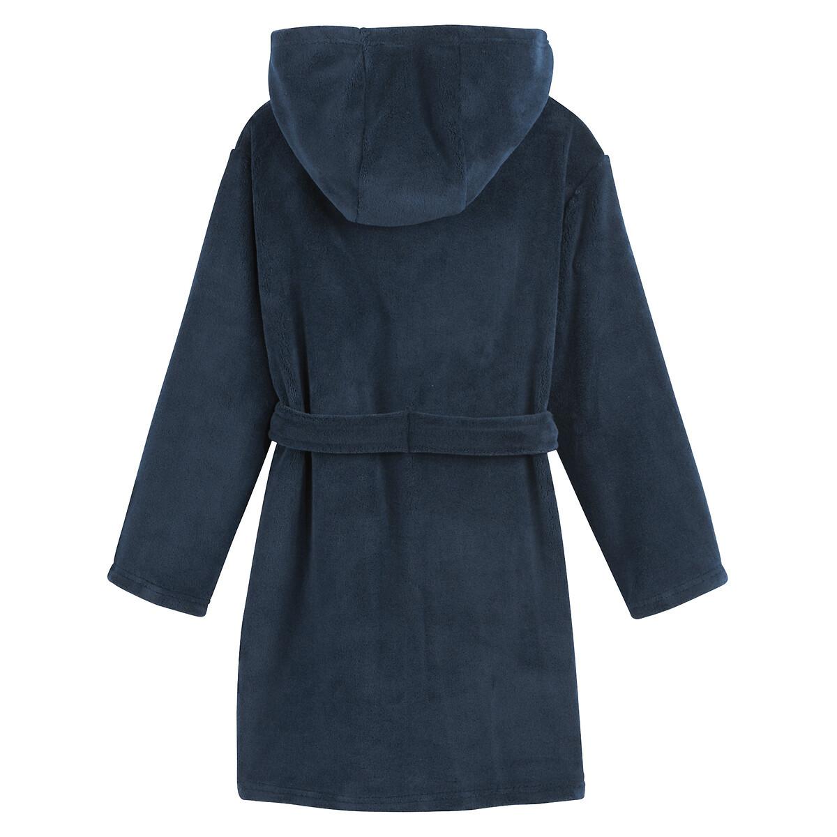 La Redoute Collections  Kuscheliger Fleece-Morgenrock mit Kapuze 