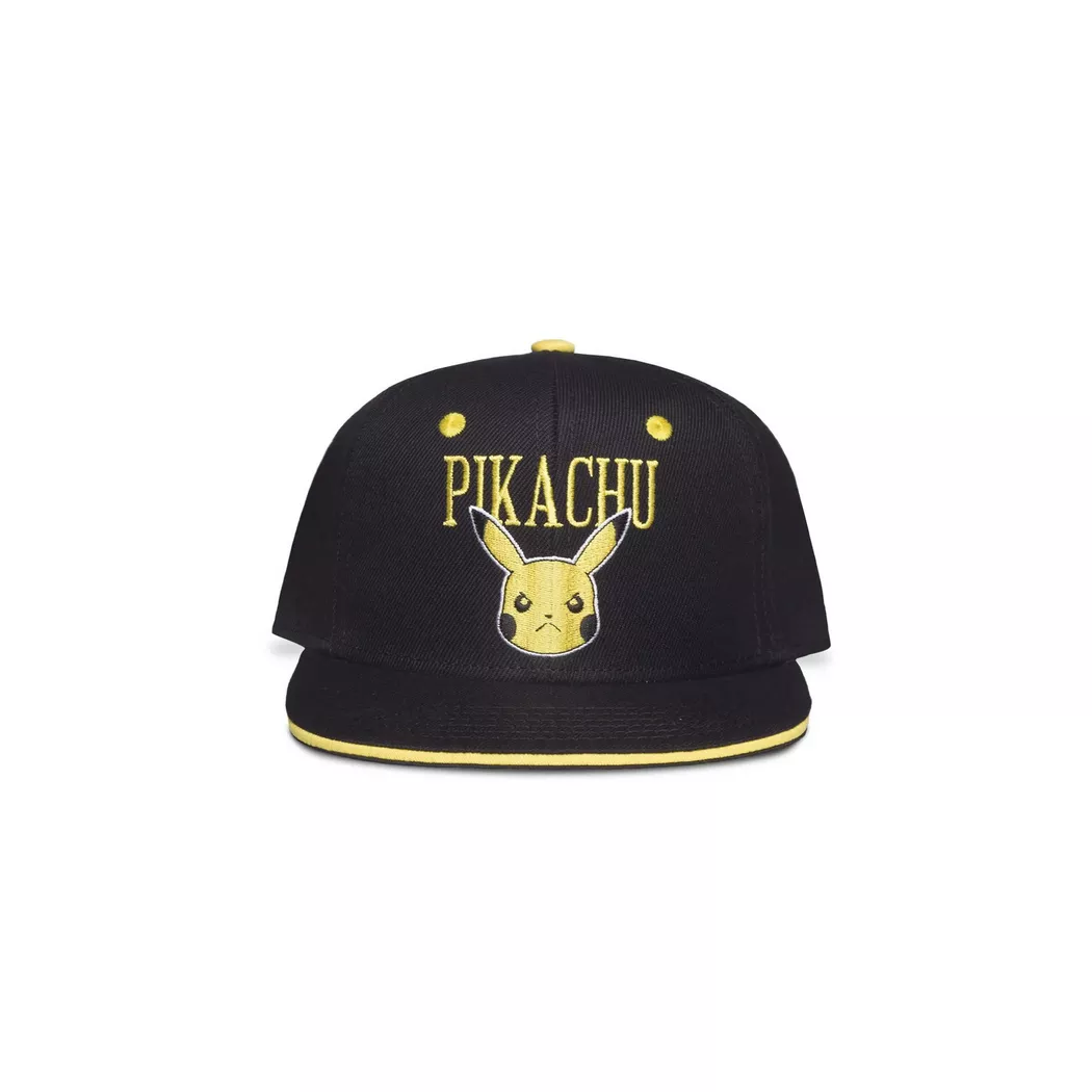 Difuzed - Mütze Snap Back Pokemon Pikachu, für Herren, Schwarz, One Size