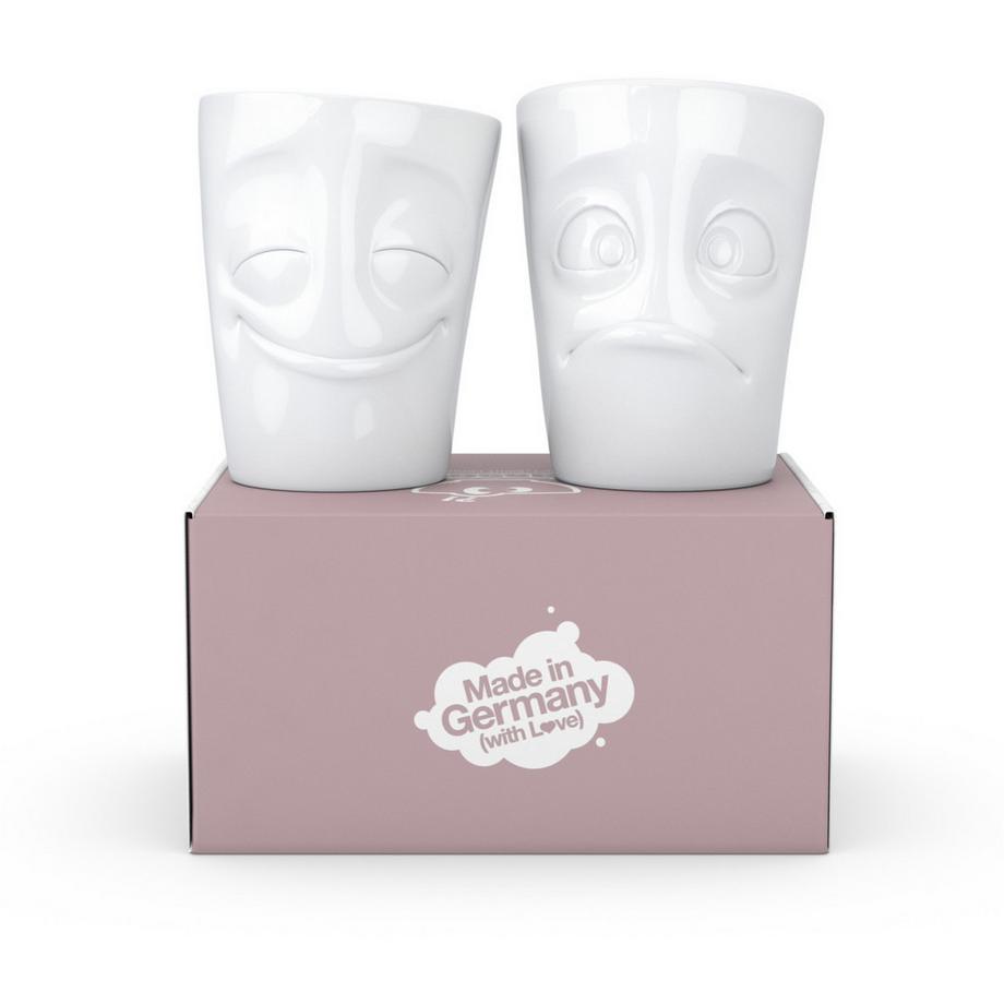 Set de gobelets joyeux & perplexe