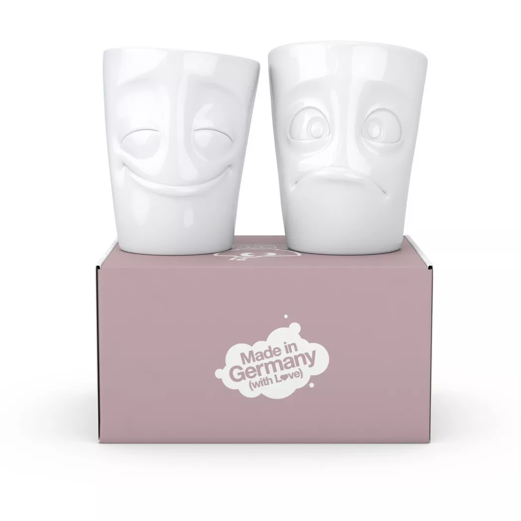 58products - Becher-Set vergnügt & verdutzt, 0.30L