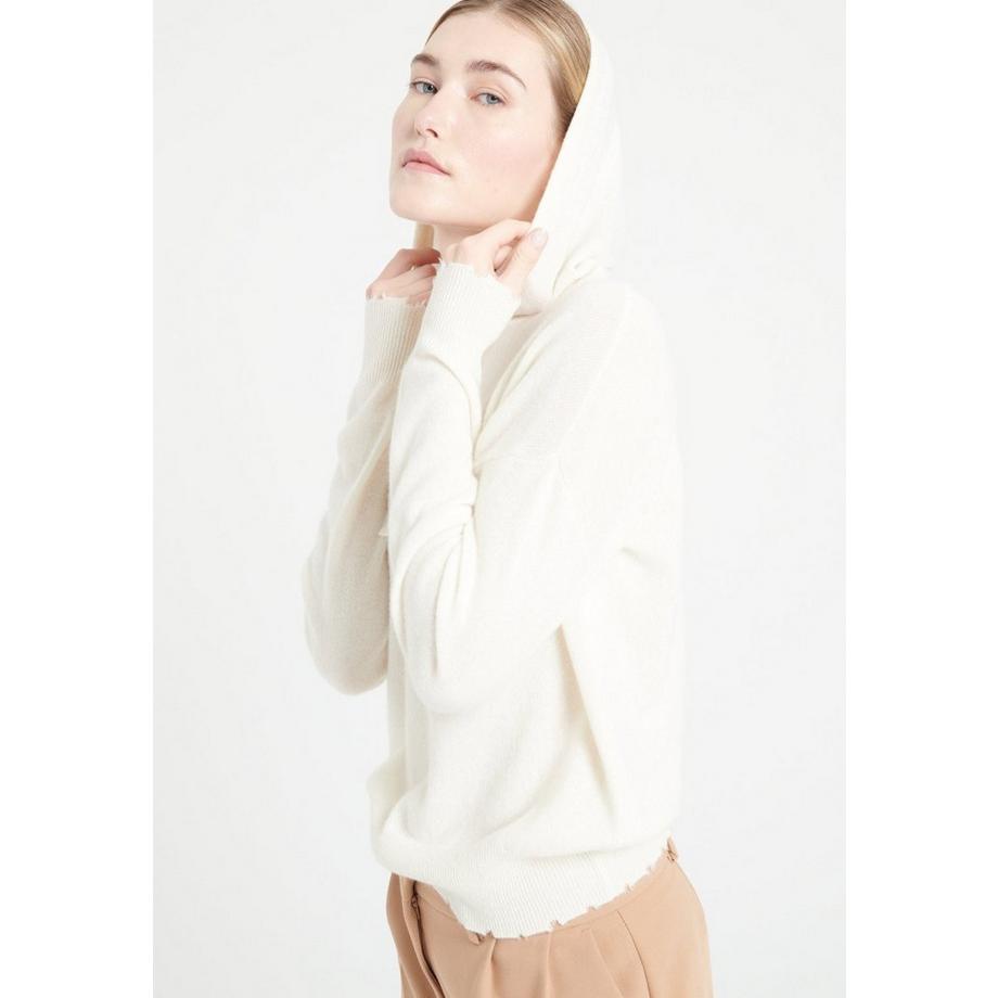 Studio Cashmere8 MIA 16 Hoodie finitions ciselées  