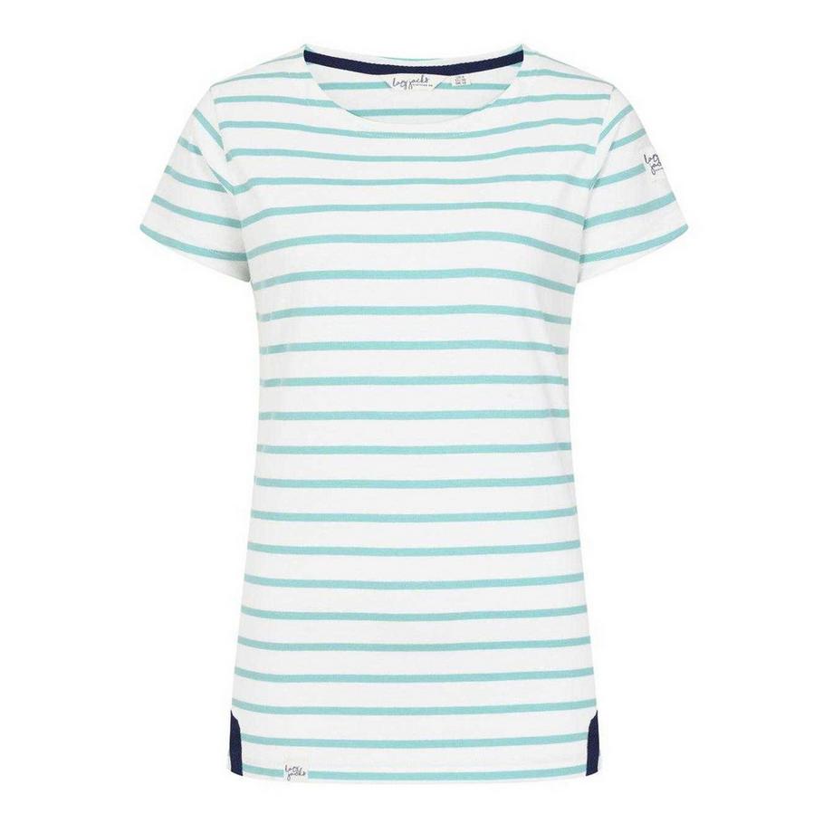 Tshirt manches courtes motiftyle rayures contrastées BRETON