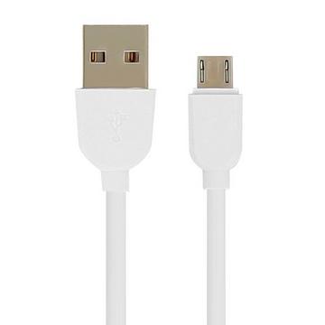 Micro-USB / USB-Ladekabel Weiß