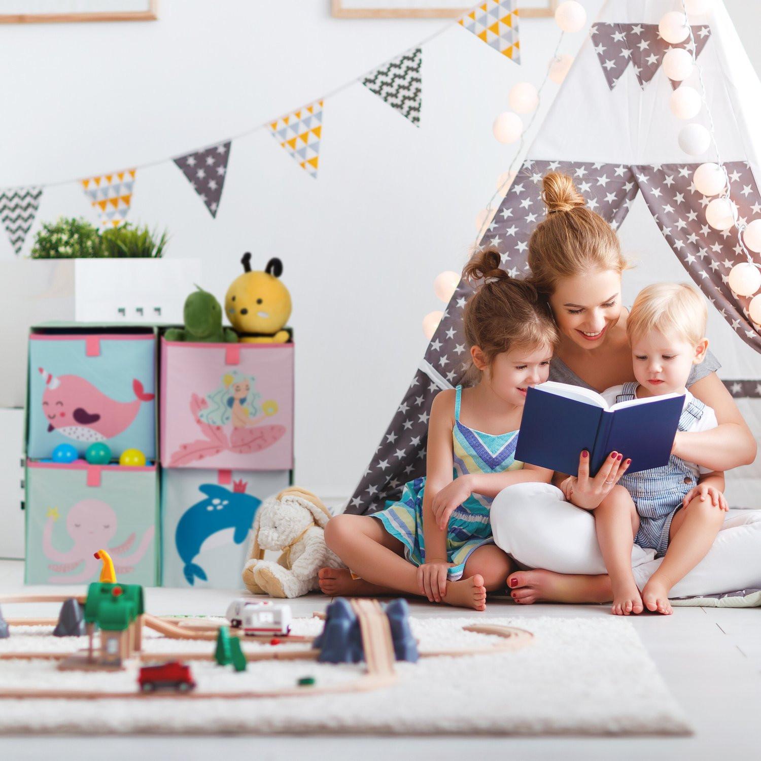 B2X Etagère pour enfants avec tiroirs  