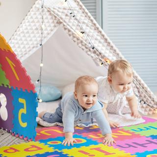 B2X Puzzlematte mit ABC und Zahlen  