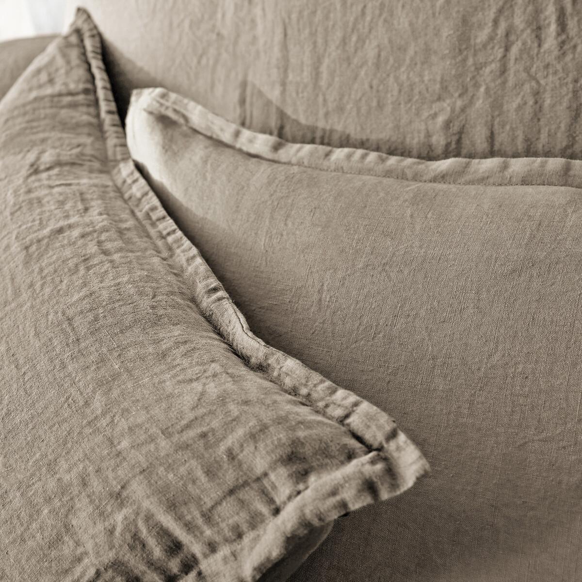 La Redoute Intérieurs Linot Fodera per cuscino e bolster in lino prelavato  