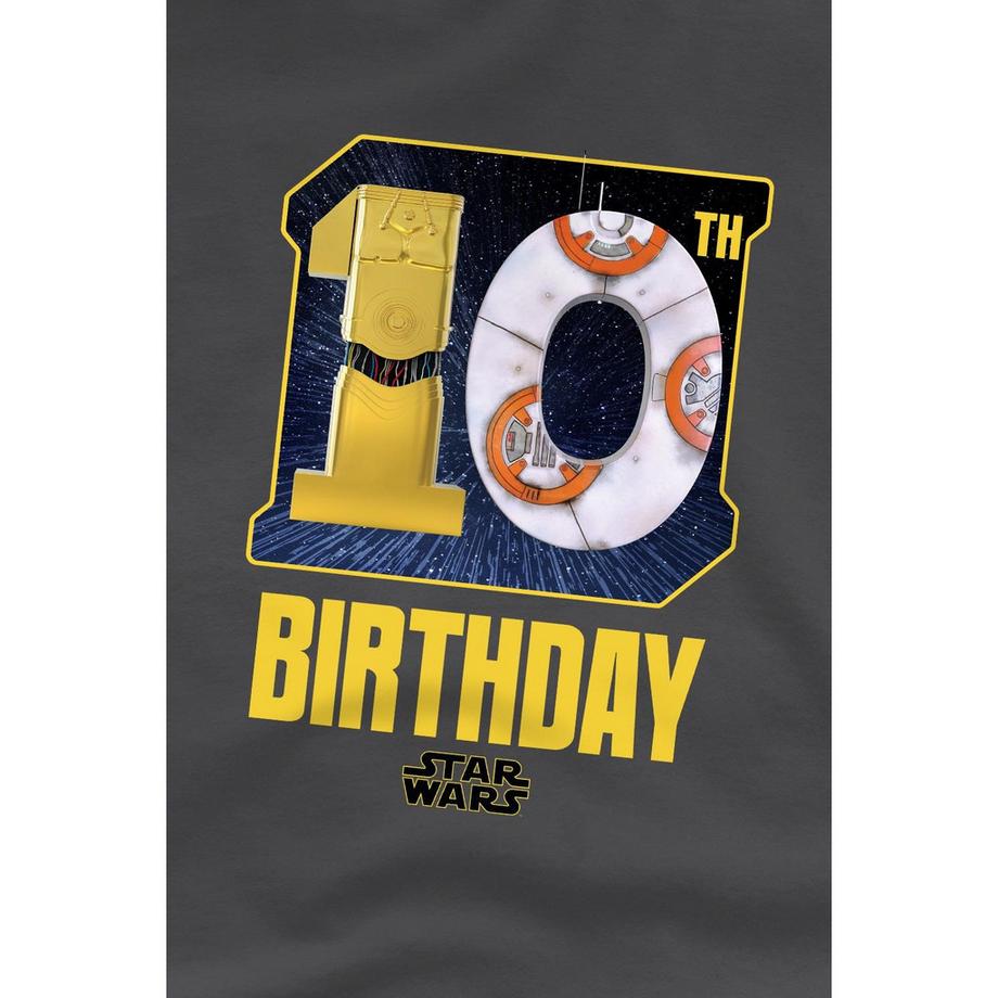 STAR WARS  TShirt  10. Geburtstag 