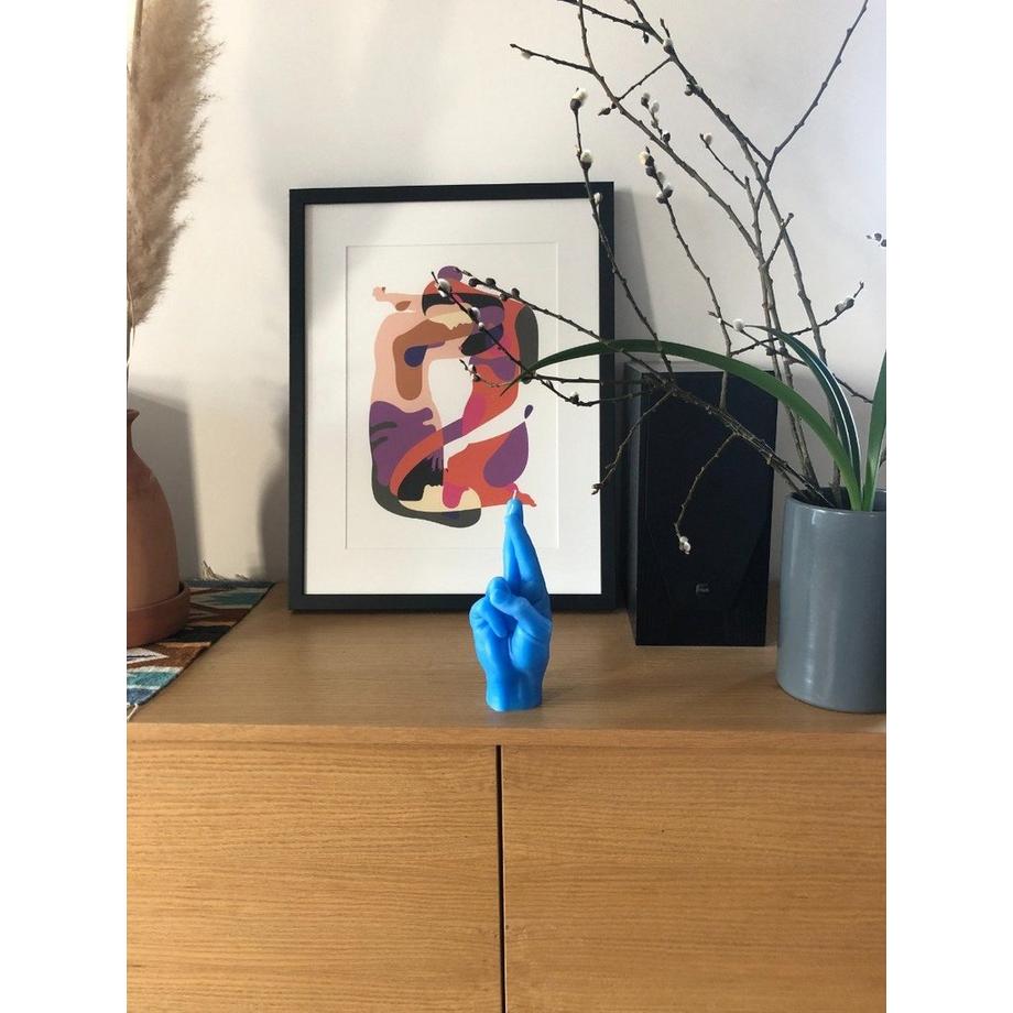 CandleHand Crossed Fingers  