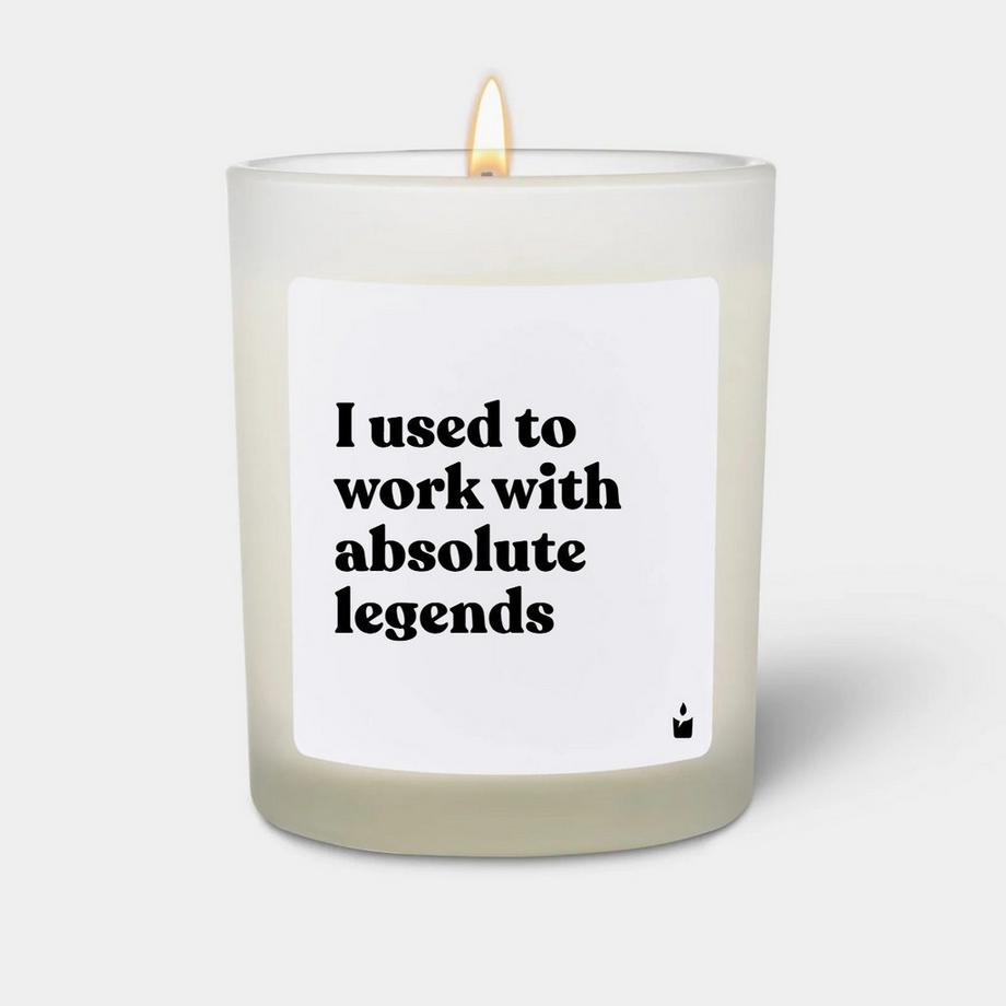 CandleHand Duftkerze Flowery I used to work with absolute legends  