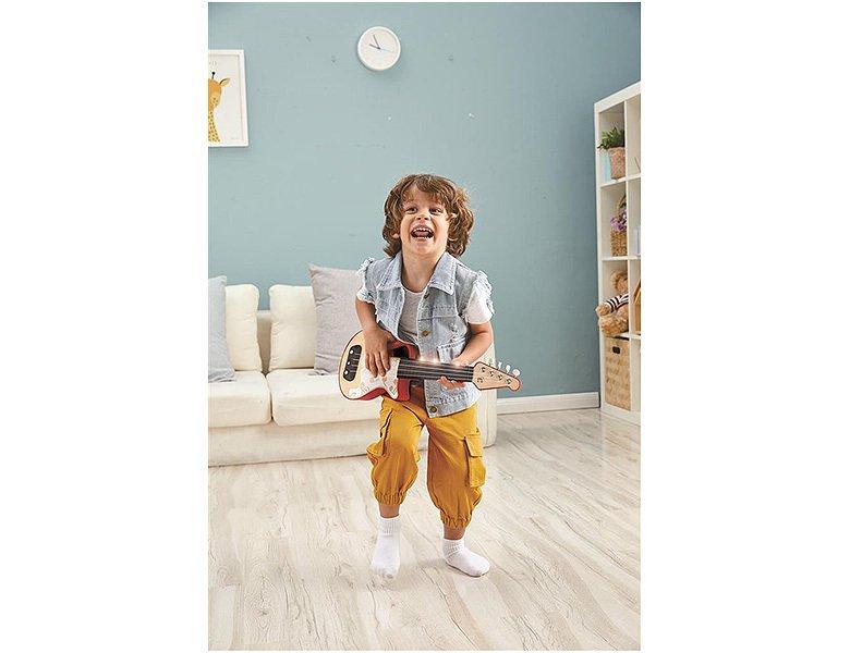 Hape  Kreativ Elektrische Lern-Ukulele Rot 