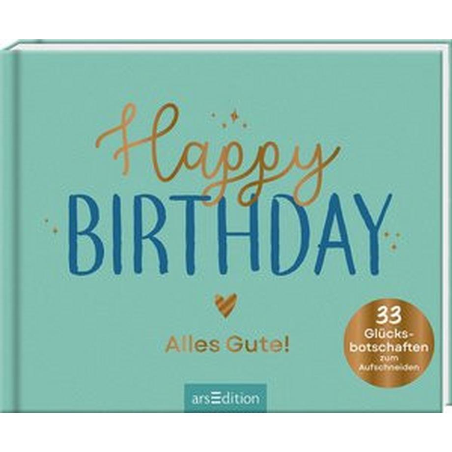 ARS EDITION  Happy Birthday - Alles Gute! 