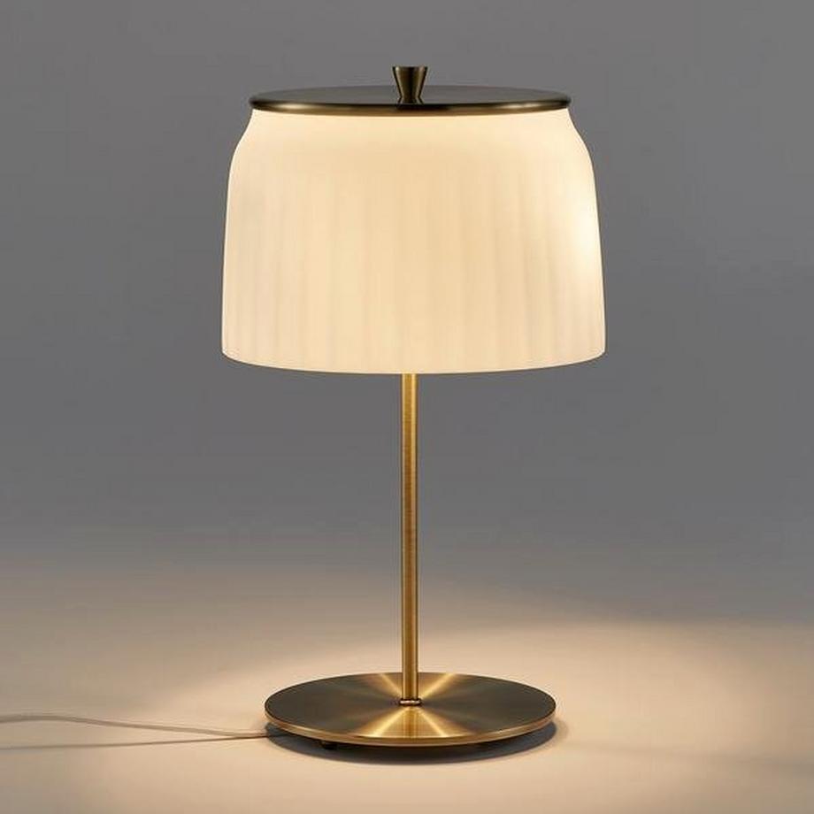 AM.PM Lampe sur pied opaline Canelé  