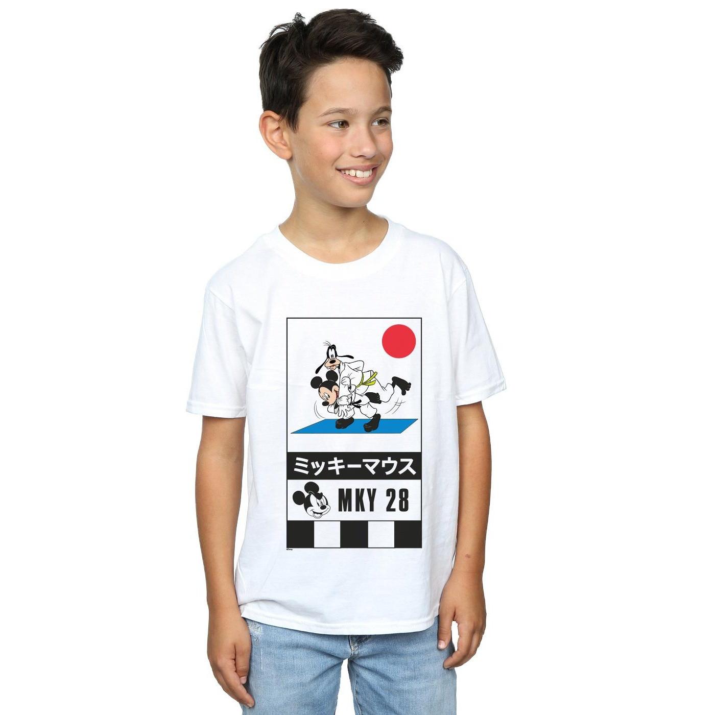 Disney  Mickey And Goofy Karate TShirt 