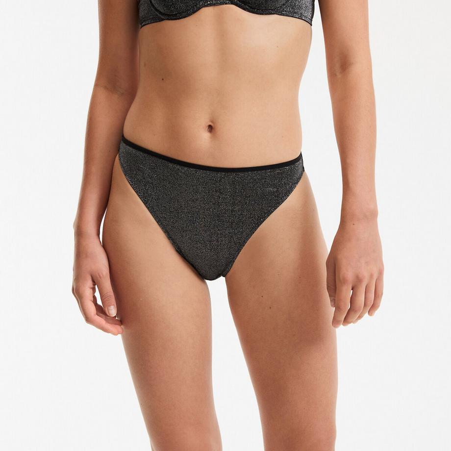 La Redoute Collections Tamara Slip aus Mikrofaser und Metallic-Garnen  