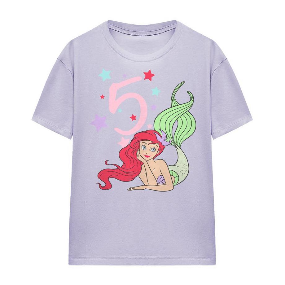 T-Shirt5ème Anniversaire Motif Ariel
