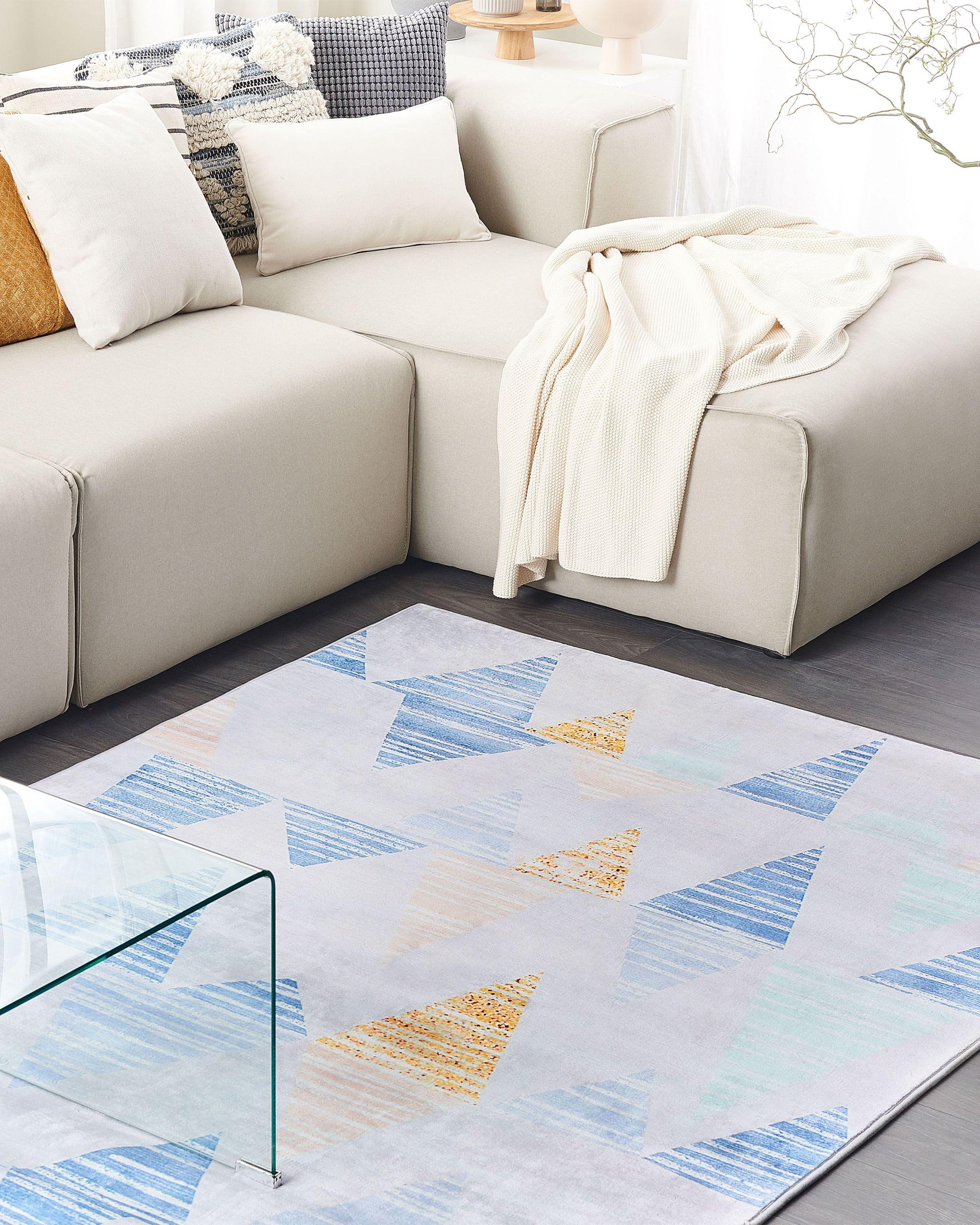 Beliani Tapis en Polyester Moderne YAYLA  