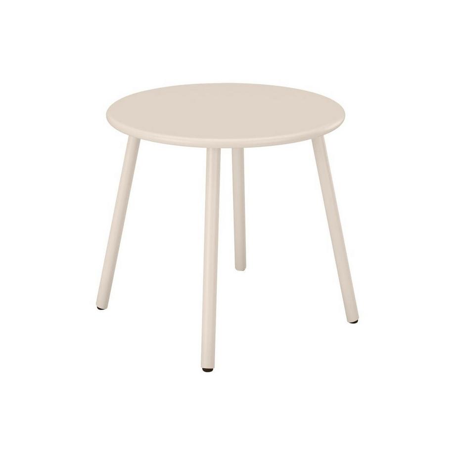 Table d'appoint de jardin en métal - Beige - MIRMANDE de MYLIA