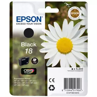 EPSON  Cartouche d'encre Epson Paquerette noir Noir