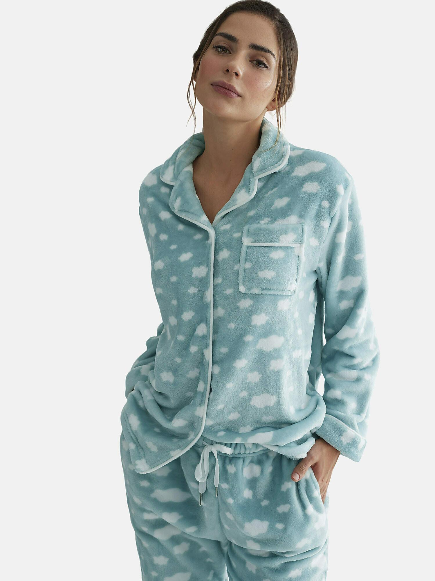 Selmark  Pyjama Hose Hemd Langarm Polar Joven 