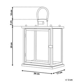 Beliani  Laterne aus Edelstahl Modern TENERIFE 
