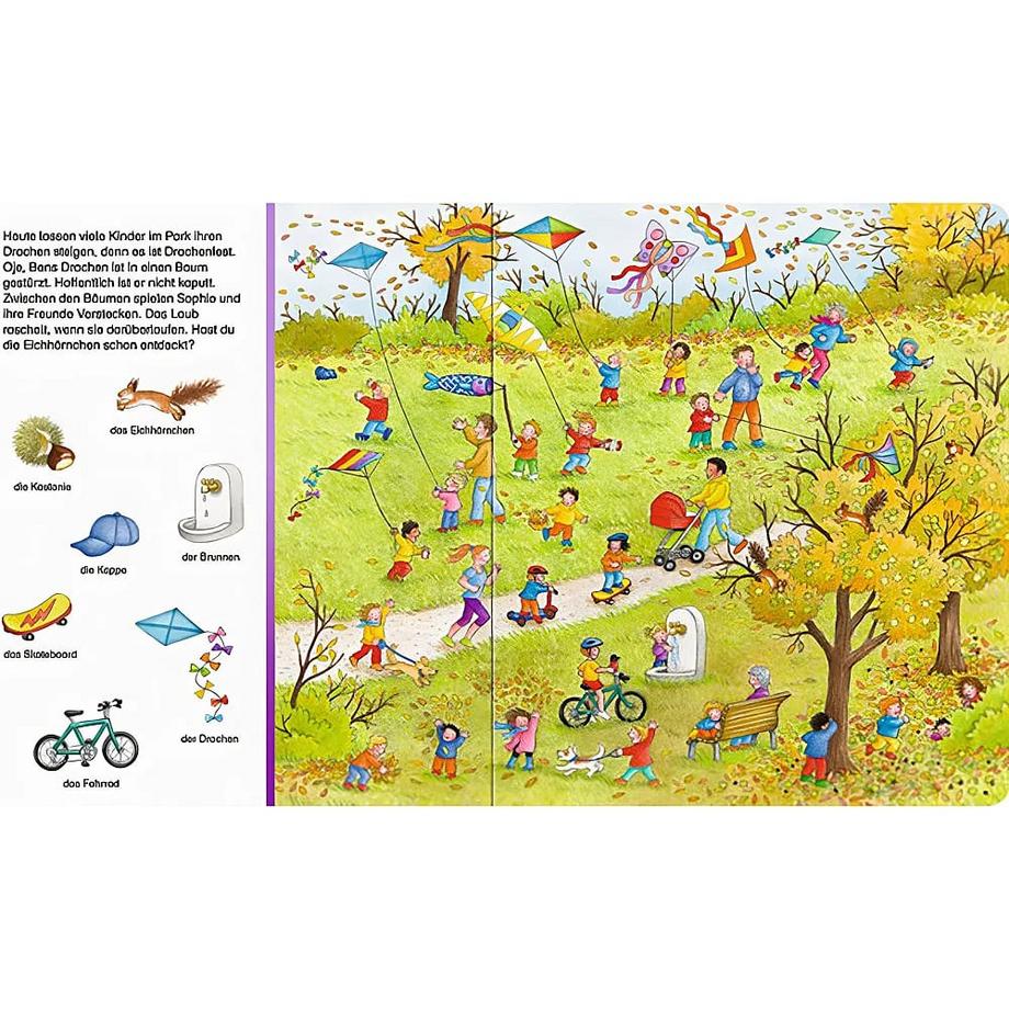 Sachen suchen: Die Jahreszeiten Gernhäuser, Susanne; Jelenkovich, Barbara (Illustrationen) Couverture rigide 