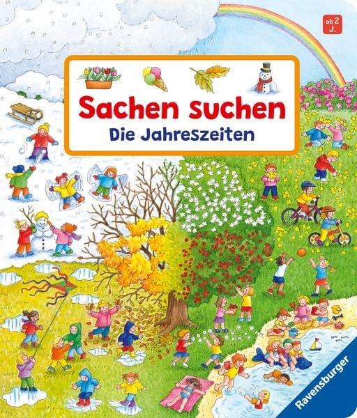 Sachen suchen: Die Jahreszeiten Gernhäuser, Susanne; Jelenkovich, Barbara (Illustrationen) Gebundene Ausgabe 