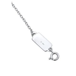 Kuzzoi  Halskette Tigerauge Edelstein Splitter 925 Silber 