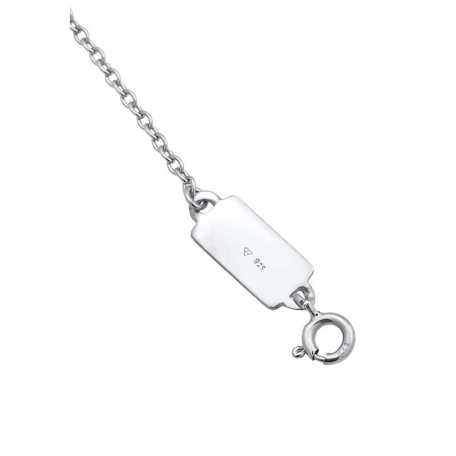 Kuzzoi  Halskette Tigerauge Edelstein Splitter 925 Silber 