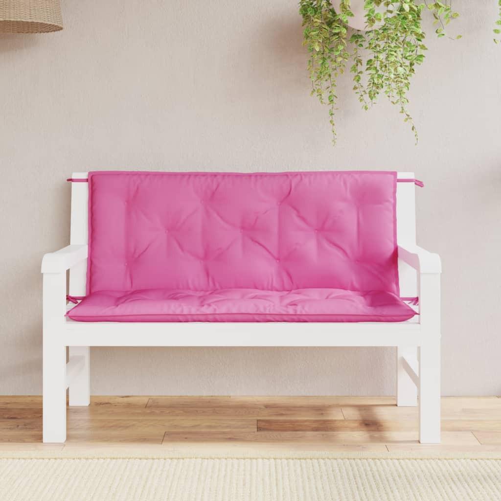 VidaXL Coussin de banc de jardin tissu  