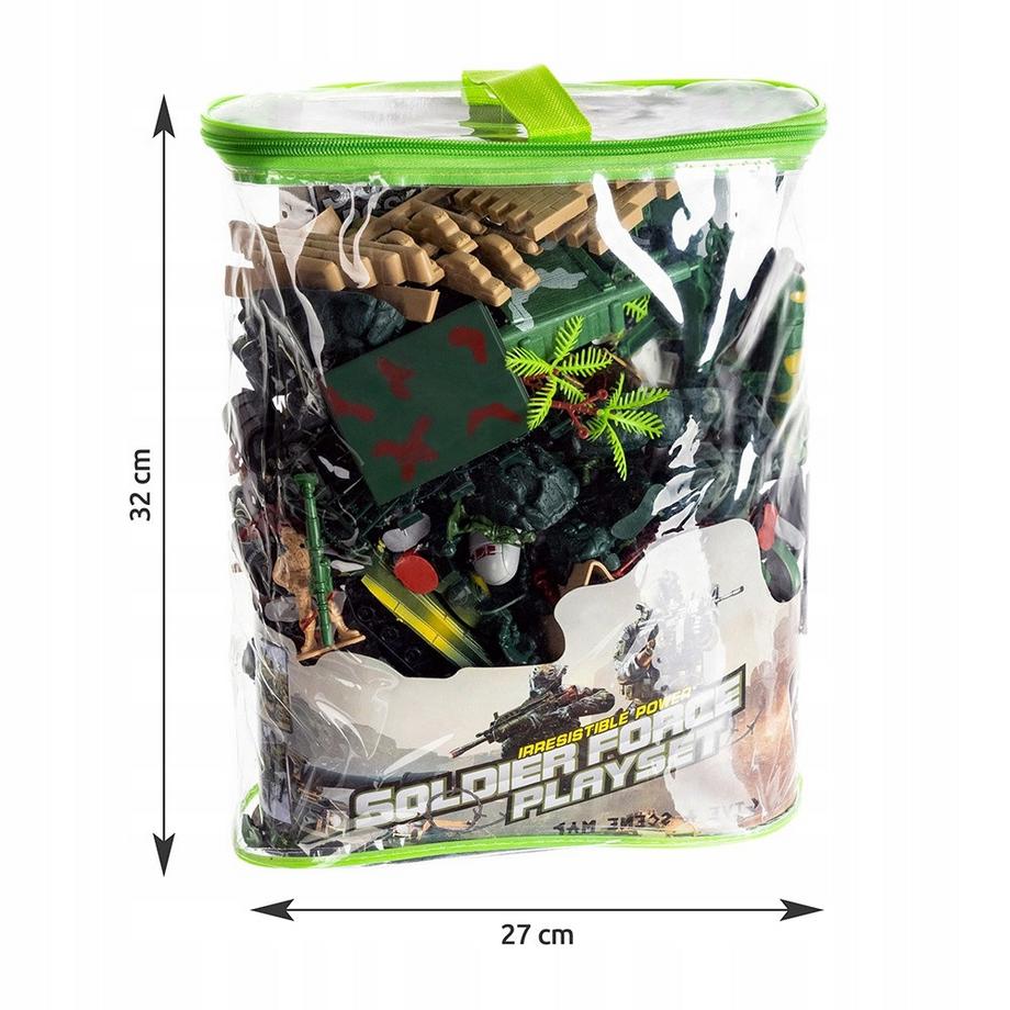 Kruzzel  Kit de construction de base militaire 300 pièces 