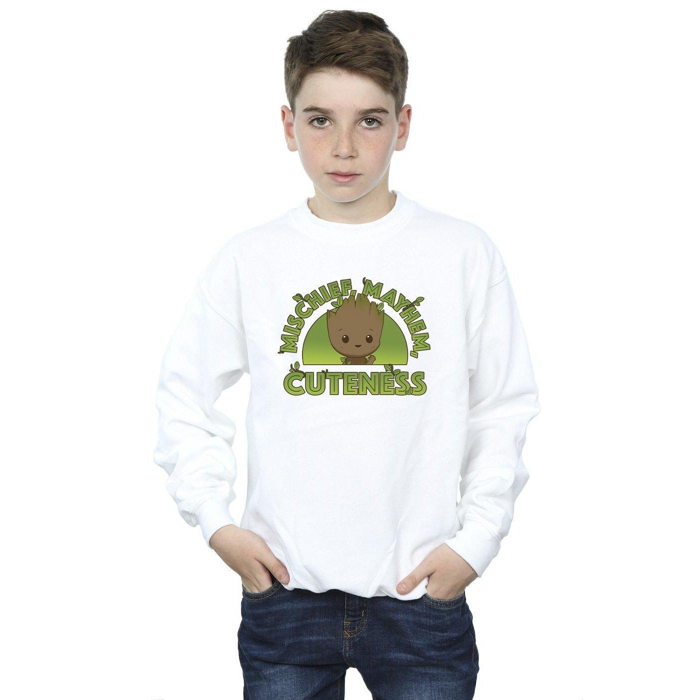 MARVEL  I Am Groot Mischief Mayhem Sweatshirt 