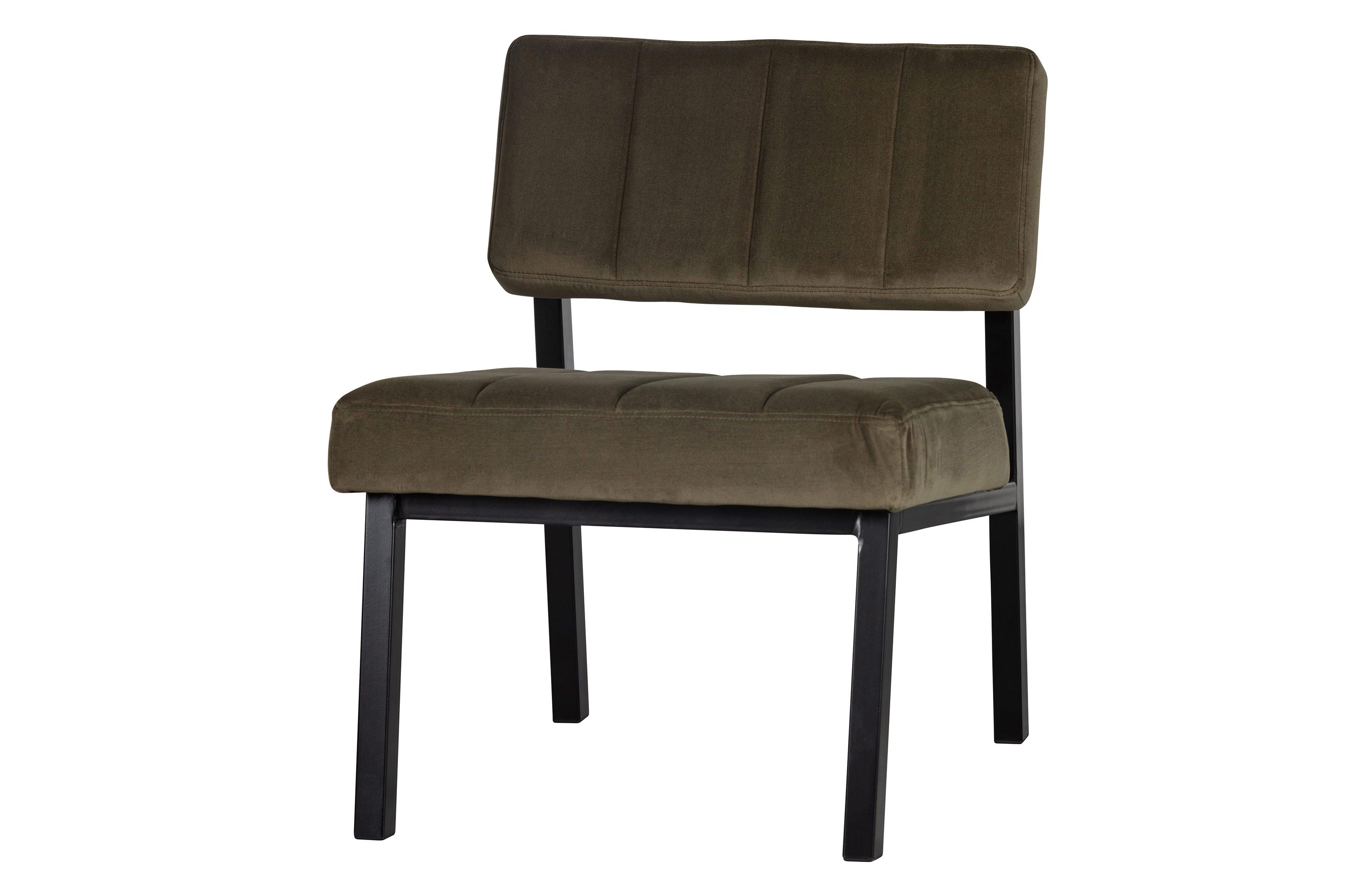 mutoni Fauteuil militaire Kaja Velvet  