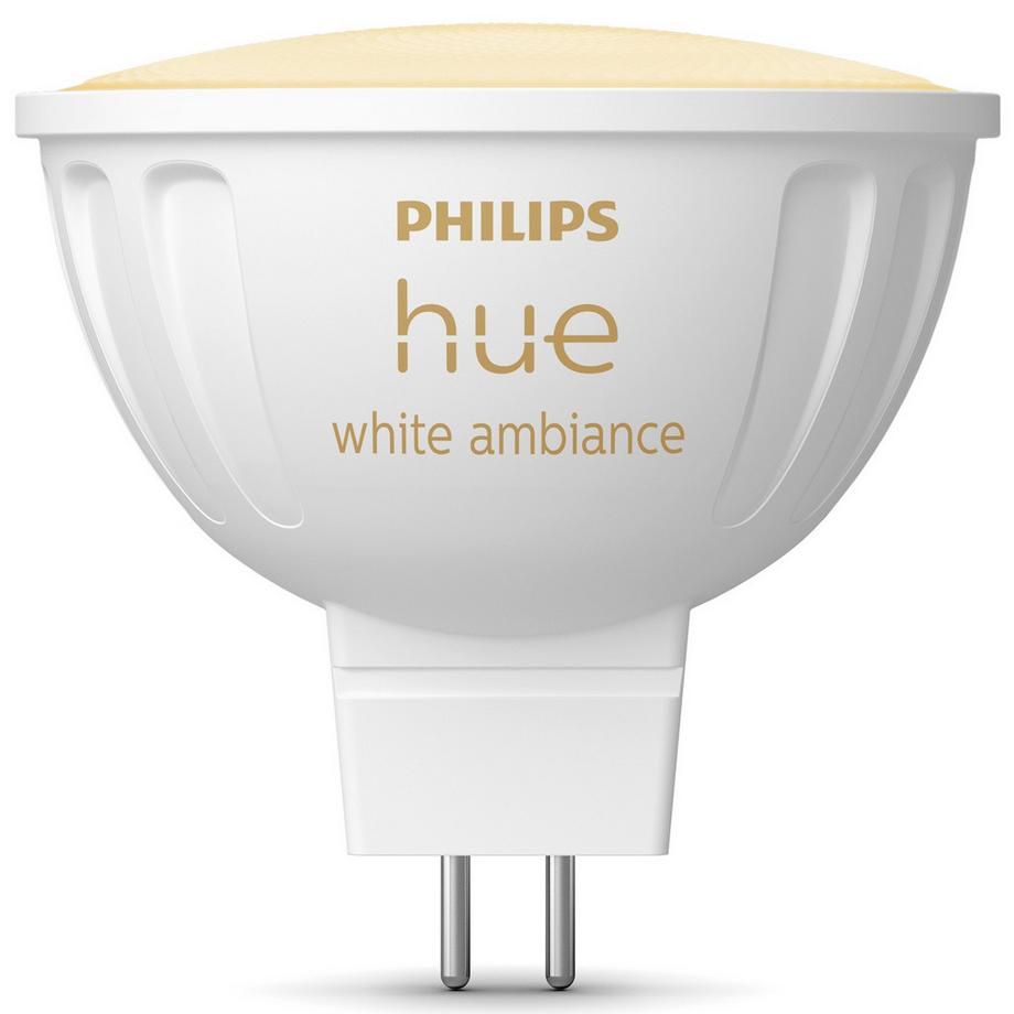 PHILIPS Hue White Ambiance GU5.3 MR16 12V 400lm 1 confezione  
